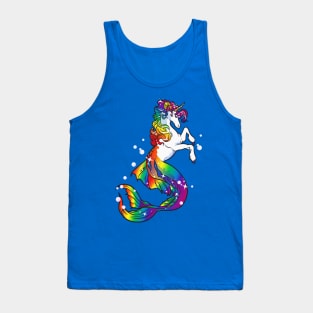 Unicorn Mermaid Mermicorn Tank Top